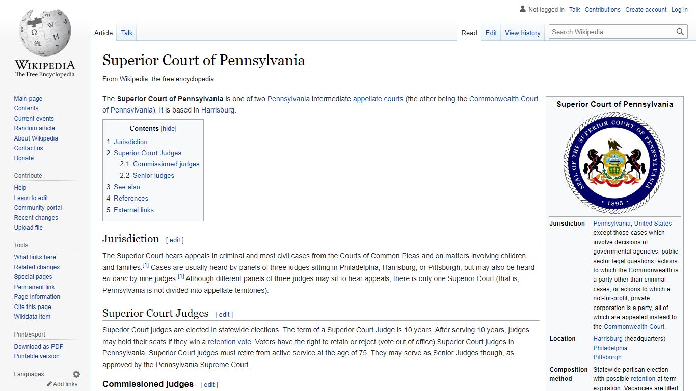 Superior Court of Pennsylvania - Wikipedia